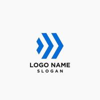 tech logo design vector