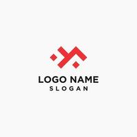 tech logo design for company vector