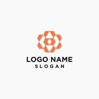 tech logo design for company vector