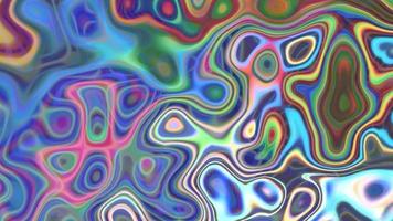 abstracte textuur iriserende vloeibare achtergrond video