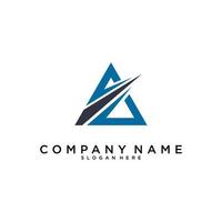 A initial letter logo design vector template.
