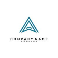 A initial letter logo design vector template.