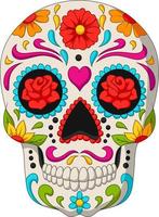 Day of the Dead Skulls vector