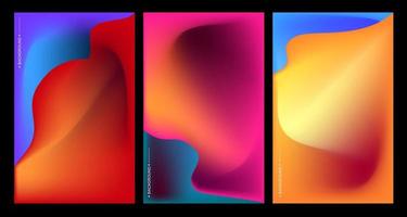 Colorful abstract fluid and geometric background. Space and Galaxy background illustration. Vector banner template.