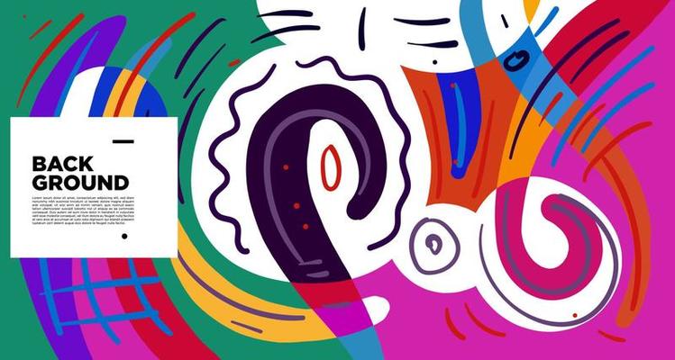 Abstract liquid shape. Fluid geometric design. Isolated gradient waves with geometric lines, dots, batik Indonesia pattern. Vector illustration