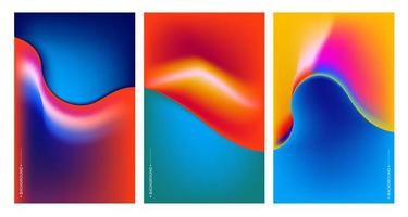 Colorful abstract fluid and geometric background. Space and Galaxy background illustration. Vector banner template.