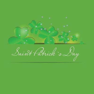 Saint Patricks day background vector illustration