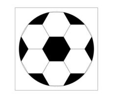 Soccer ball. Vector illustrator.