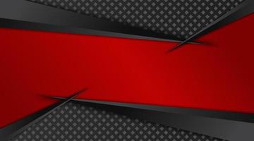 abstract background, black and red with mesh border vector