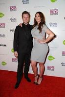 LOS ANGELES, JAN 29 - Nick Carter, Lauren Kitt at the Show Em What Youre Made Of Premiere at a ArcLight Theaters Hollywood on January 29, 2015 in Los Angeles, CA photo