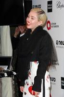 LOS ANGELES, FEB 22 - Miley Cyrus at the Elton John Oscar Party 2015 at the City Of West Hollywood Park on February 22, 2015 in West Hollywood, CA photo