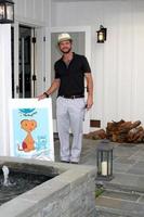LOS ANGELES, APR 28 - Carmine Giovinazzo at the Launch of Baby Gagoo Clothing Line by Vanessa Marcil-Giovinazzo at private home on April 28, 2012 in Malibu, CA photo