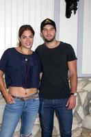 LOS ANGELES, AUG 2 - Kelly Thiebaud, Bryan Craig at the General Hospital Fan Club Luncheon 2014 at the Sportsmans Lodge on August 2, 2014 in Studio City, CA photo