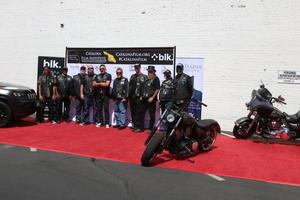 LOS ANGELES  SEP 19 - Ruffins Motorcyle Club Members with their Motocycles at the 2021 Catalina Film Fest at Long Beach, at the Scottish Rite Event Center on September 19, 2021 in Long Beach, CA photo