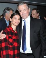 LOS ANGELES  FEB 7 - Brytni Sarpy and Eric Braeden at the Eric Braeden 40th Anniversary Celebration on The Young and The Restless at the Television City on February 7, 2020 in Los Angeles, CA photo