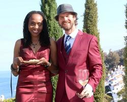 LOS ANGELES  SEP 25 - Inger Tudor, Tom Graves at the 2021 Catalina Film Festival  VIP Party at a Private Estate on September 25, 2021 in Avalon, CA photo