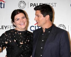 LOS ANGELES, SEP 10 - Casey Wilson, Ken Marino at the Paley Center For Medias PaleyFest 2014 Fall TV Previews, NBC at Paley Center For Media on September 10, 2014 in Beverly Hills, CA photo