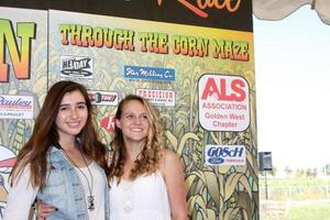 LOS ANGELES, OCT 9 - Victoria Strauss, Lauren Suthers at the Celebrities Salute the Military at Corn Maze at the Big Horse Feed and Mercantile on October 9, 2015 in Temecula, CA photo