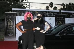 LOS ANGELES  SEP 25 - Morgan McVay and Lindsay Hearts at the Catalina Film Festival Drive Thru Red Carpet, Friday at the Scottish Rite Event Center on September 25, 2020 in Long Beach, CA photo