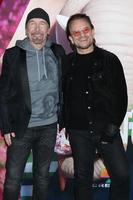 LOS ANGELES  DEC 12 - The Edge, Bono at the Sing 2 Premiere at the Greek Theater on December 12, 2021 in Los Angeles, CA photo