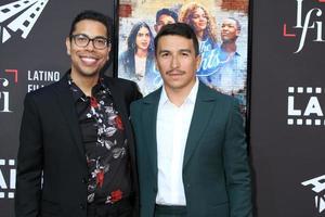 LOS ANGELES  JUN 4 - Steven Canals, Pete Corona at the In The Heights Screening  LALIFF at the TCL Chinese Theater on June 4, 2021 in Los Angeles, CA photo