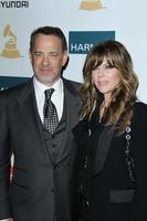 LOS ANGELES, FEB 11 - Tom Hanks, Rita Wilson arrives at the Pre-Grammy Party hosted by Clive Davis at the Beverly Hilton Hotel on February 11, 2012 in Beverly Hills, CA photo
