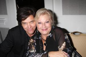 LOS ANGELES, AUG 24 - Michael Damian, Beth Maitland at the Young and Restless Fan Club Dinner at the Universal Sheraton Hotel on August 24, 2013 in Los Angeles, CA photo