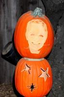 LOS ANGELES, OCT 4 - Ellen DeGeneres Carved Pumpkin at the RISE of the Jack OLanterns at Descanso Gardens on October 4, 2014 in La Canada Flintridge, CA photo