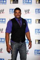 LOS ANGELES, AUG 11 - David Otunga arriving at the be A STAR Summer Event at Andaz Hotel on August 11, 2011 in Los Angeles, CA photo