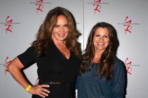 LOS ANGELES, AUG 24 - Catherine Bach, Melissa Claire Egan at the Young and Restless Fan Club Dinner at the Universal Sheraton Hotel on August 24, 2013 in Los Angeles, CA photo