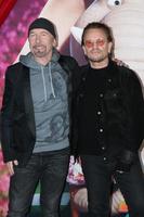 LOS ANGELES  DEC 12 - The Edge, Bono at the Sing 2 Premiere at the Greek Theater on December 12, 2021 in Los Angeles, CA photo