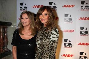 LOS ANGELES  FEB 7 - Cheryl Ladd, Jaclyn Smith arrives at the 2011 AARP Movies for Grownups Gala at Regent Beverly Wilshire Hotel on February 7, 2011 in Beverly Hills, CA photo