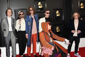 LOS ANGELES  JAN 26 - Cage the Elephant at the 62nd Grammy Awards at the Staples Center on January 26, 2020 in Los Angeles, CA photo