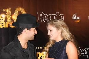 LOS ANGELES, FEB 21 - Mark Ballas, Willow Shields at the Dancing With the Stars 10 Year Anniversary Party at the Greystone Manor on April 21, 2015 in West Hollywood, CA photo