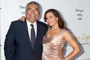 LOS ANGELES  OCT 3 - George Lopez, Constance Marie at the George Lopez Foundation 14th Celebrity Golf Classic Pre Party at the Baltaire Restaurant on October 3, 2021 in Brentwood, CA photo