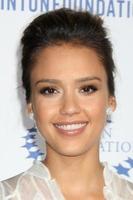 LOS ANGELES, OCT 14 - Jessica Alba arriving at the Clinton Foundation Decade of Difference Gala at the Hollywood Palladium on October 14, 2011 in Los Angelees, CA photo