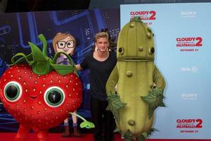 LOS ANGELES, SEP 21 - Cody Simpson at the Cloudy With A Chance of Meatballs 2 Los Angeles Premiere at Village Theater on September 21, 2013 in Westwood, CA photo