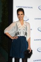 LOS ANGELES, OCT 14 - Jessica Alba arriving at the Clinton Foundation Decade of Difference Gala at the Hollywood Palladium on October 14, 2011 in Los Angelees, CA photo