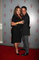 los angeles, 24 de agosto - catherine bach, christian leblanc en la cena del club de fans joven e inquieto en el hotel universal sheraton el 24 de agosto de 2013 en los angeles, ca foto