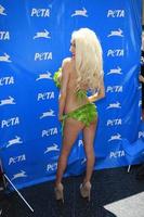 LOS ANGELES, JUL 31 - Courtney Stodden at the PETA Pinks Veggie Hot Dog Event at the Hollywood and Highland on July 31, 2013 in Los Angeles, CA photo