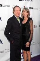 LOS ANGELES, APR 26 - Eric Idle and Wife arriving at the 5th Annual BritWeek Launch Party at British Consul Generals residence on April 26, 2011 in Los Angeles, CA photo