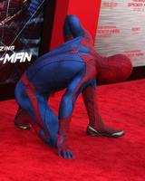 LOS ANGELES  JUN 28 - Atmosphere  Spider Man arrives at the The Amazing Spider Man Premiere at Village Theater on June 28, 2012 in Westwood, CA photo