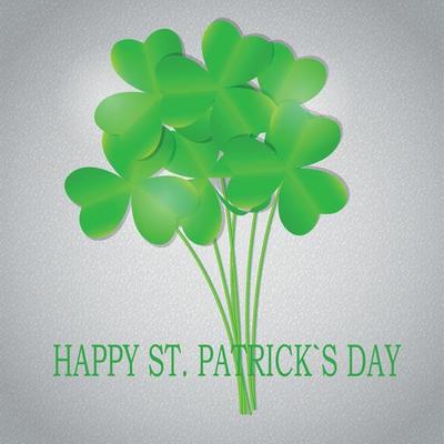 Saint Patricks day background vector illustration