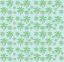 Palm trees seamless pattern. Vector illustration. EPS 10.