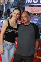 ANAHEIM, JUN 13 - Natasha Rubin, Cheech Marin arrives at the Cars Land Grand Opening at California Adventure on June 13, 2012 in Anaheim, CA photo