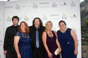 LOS ANGELES, SEP 25 - Dillion Sisson, Margina Sisson, Gary Sisson, friends at the Catalina Film Festival Friday Evening Gala at the Avalon Theater on September 25, 2015 in Avalon, CA photo