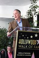 LOS ANGELES, FEB 14 - Bruno Heller at the Hollywood Walk of Fame Ceremony honoring Simon Baker at the Hollywood Boulevard on February 14, 2013 in Los Angeles, CA photo