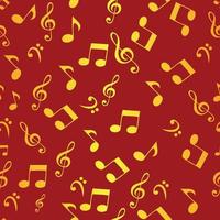 Abstract music seamless pattern background vector illustration for your design