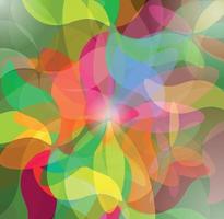 Colorful Abstract Psychedelic Art Background. Vector Illustration.