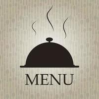 Restaurant menu template vector illustration